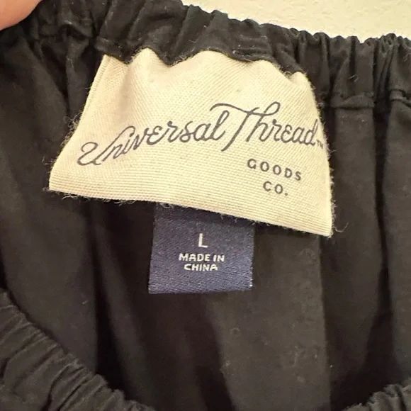 Universal Thread Black Ruffle Strap Maxi Dress - Picture 2 of 3